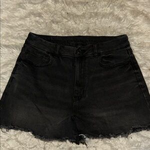 American Eagle Outfitters Black Jean Shorts